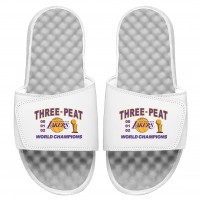 Детские шлепки Los Angeles Lakers ISlide Throwback Champions - White