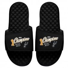 Детские шлепки San Antonio Spurs ISlide Throwback Champions - Black
