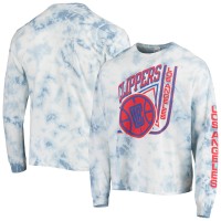 Футболка с длинным рукавом LA Clippers Junk Food Throwback Tie-Dye