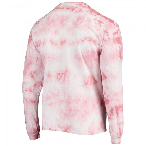 Футболка с длинным рукавом Houston Rockets Junk Food Throwback Tie-Dye