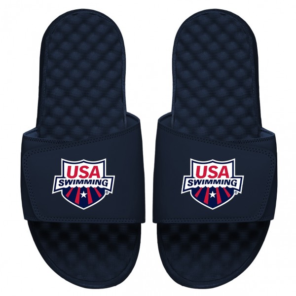 USA Swimming ISlide Primary Slide Sandals - Navy
