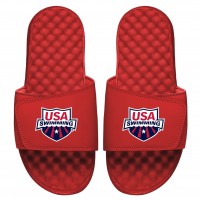 USA Swimming ISlide Primary Slide Sandals - Red