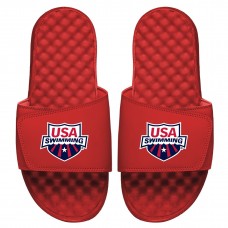 USA Swimming ISlide Primary Slide Sandals - Red