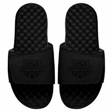 USA Swimming ISlide Tonal Slide Sandals - Black