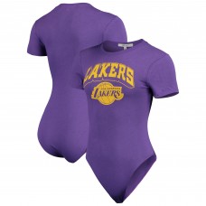 Los Angeles Lakers Junk Food Women's Bodysuit - Purple