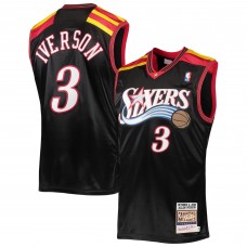 Игровая форма Allen Iverson Philadelphia 76ers Mitchell & Ness Hardwood Classics Authentic 2006 - Black