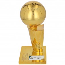 Autographed Milwaukee Bucks Oscar Robertson Fanatics Authentic NBA Finals Champion Replica Larry OBrien Trophy