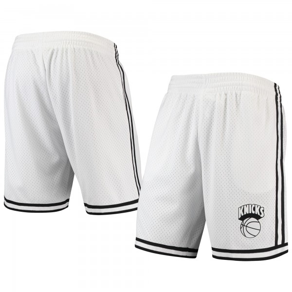 Шорты New York Knicks Mitchell & Ness Hardwood Classics White Out Swingman - спортивная одежда НБА
