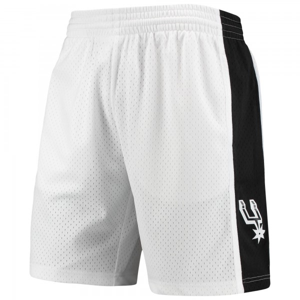 Шорты San Antonio Spurs Mitchell & Ness Hardwood Classics White Out Swingman - спортивная одежда НБА
