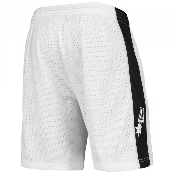 Шорты San Antonio Spurs Mitchell & Ness Hardwood Classics White Out Swingman - спортивная одежда НБА