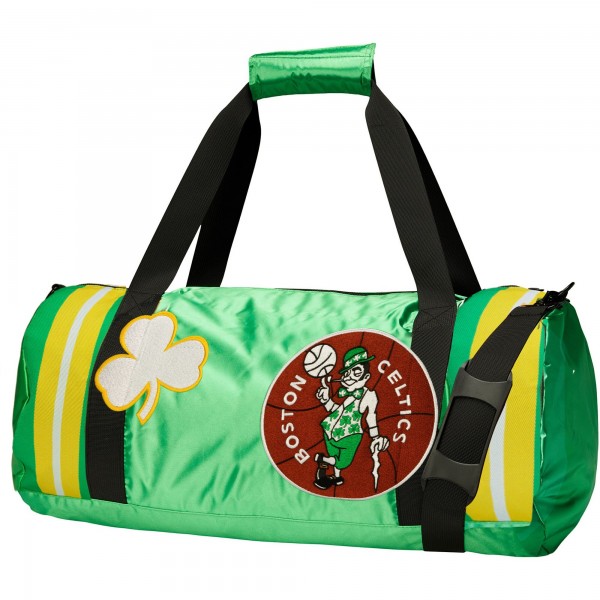 Спортивная сумка Boston Celtics Mitchell & Ness Satin