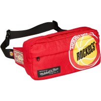Поясная сумка Houston Rockets Mitchell & Ness Hardwood Classics Fanny