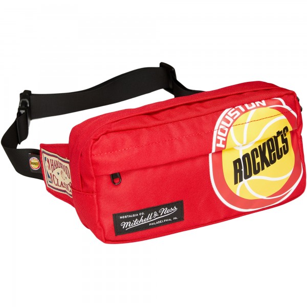 Поясная сумка Houston Rockets Mitchell & Ness Hardwood Classics Fanny