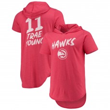 Футболка с капюшоном Trae Young Atlanta Hawks - Red