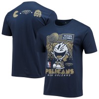 Футболка New Orleans Pelicans Junk Food NBA x Pac Man High Score - Navy