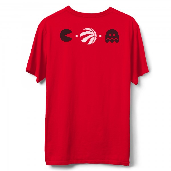 Футболка Toronto Raptors Junk Food NBA x Pac Man High Score - Red