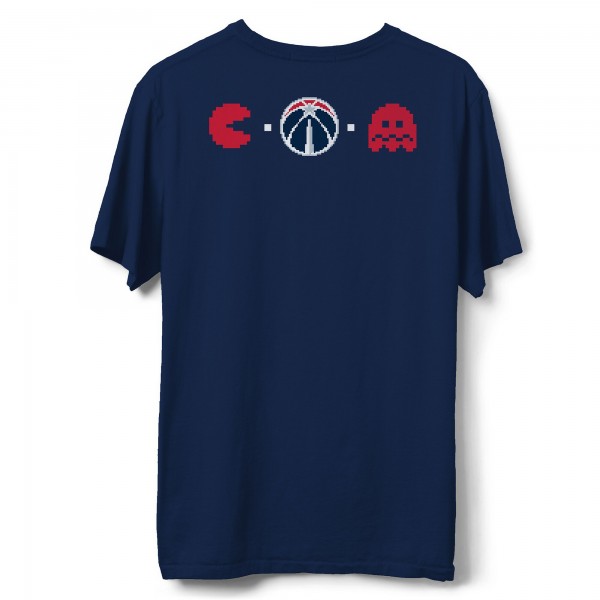 Футболка Washington Wizards Junk Food NBA x Pac Man High Score - Navy