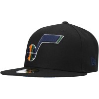 Бейсболка Utah Jazz New Era Team Wordmark 59FIFTY - Black