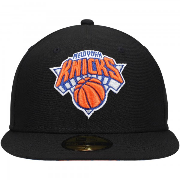 Бейсболка New York Knicks New Era Team Wordmark 59FIFTY - Black