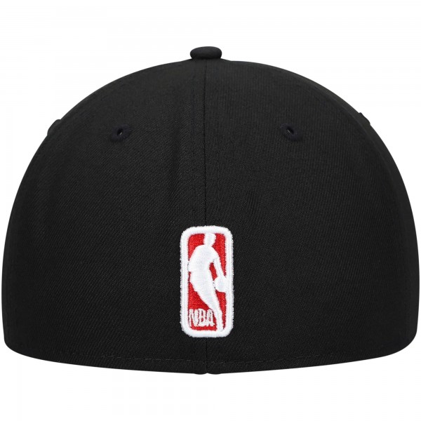 Бейсболка Philadelphia 76ers New Era Team Wordmark 59FIFTY - Black