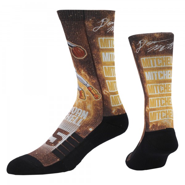 Носки Donovan Mitchell Utah Jazz Strideline Galaxy