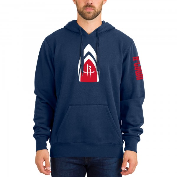 Толстовка с капюшоном Houston Rockets New Era 2021/22 City Edition - Navy - фирменная одежда NBA