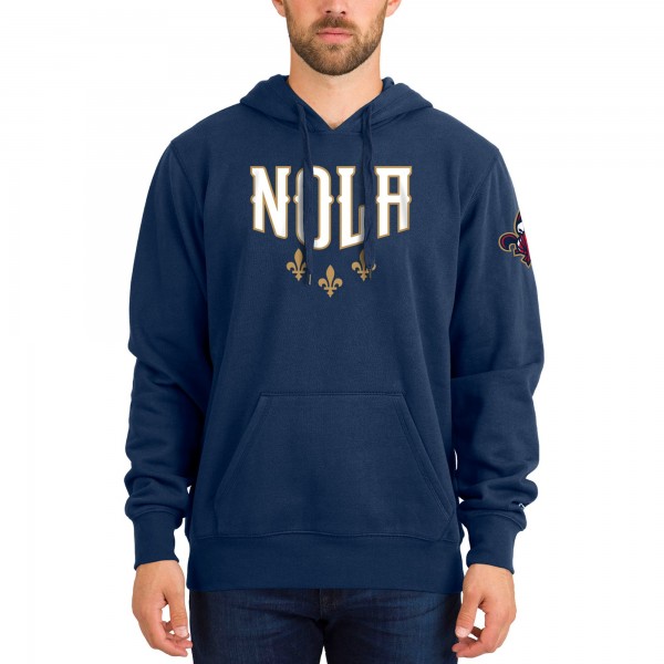 Толстовка New Orleans Pelicans New Era 2021/22 City Edition - Navy