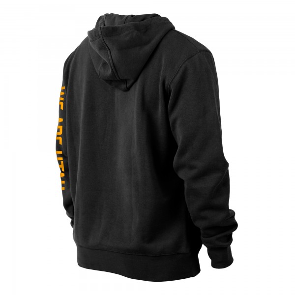 Толстовка с капюшоном Utah Jazz New Era 2021/22 City Edition - Black - фирменная одежда NBA
