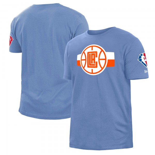 Футболка Игровая форма  LA Clippers New Era 2021/22 City Edition Brushed - Blue