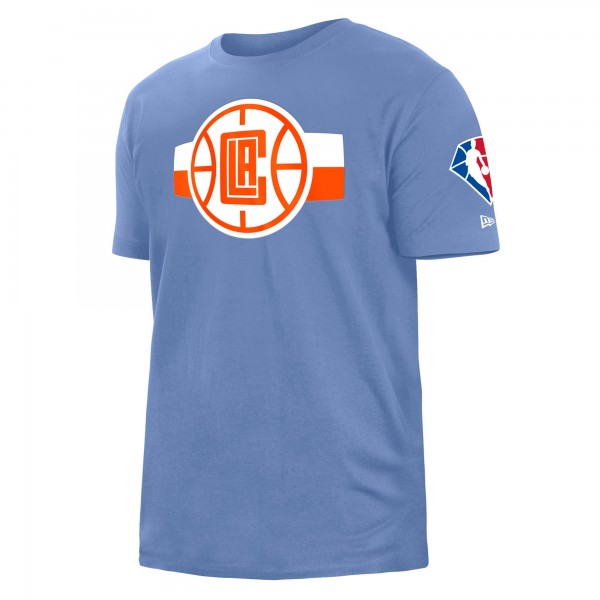 Футболка Игровая форма  LA Clippers New Era 2021/22 City Edition Brushed - Blue