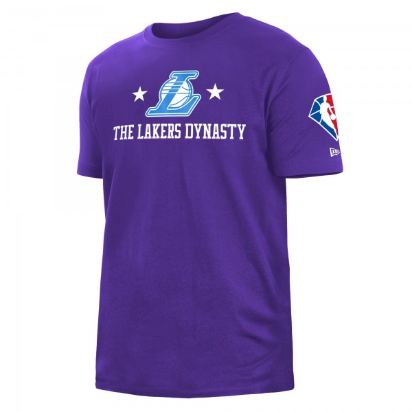 Футболка Игровая форма  Los Angeles Lakers New Era 2021/22 City Edition Brushed - Purple