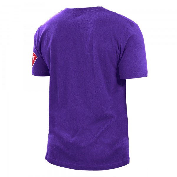 Футболка Игровая форма  Los Angeles Lakers New Era 2021/22 City Edition Brushed - Purple