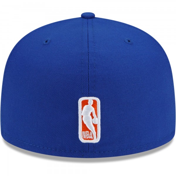 Бейсболка New York Knicks New Era City Cluster 59FIFTY - Blue - официальный мерч NBA