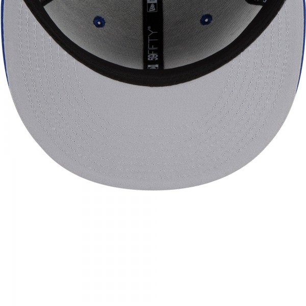 Бейсболка Philadelphia 76ers New Era City Cluster 59FIFTY - Royal - официальный мерч NBA