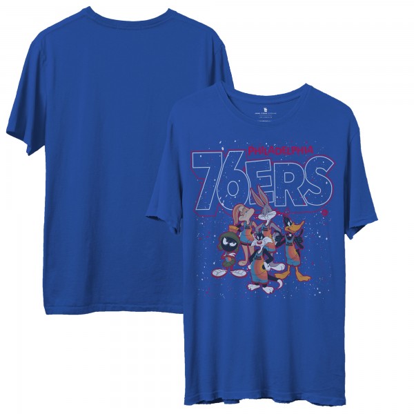 Футболка Philadelphia 76ers Junk Food Space Jam 2 Home Squad Advantage - Royal