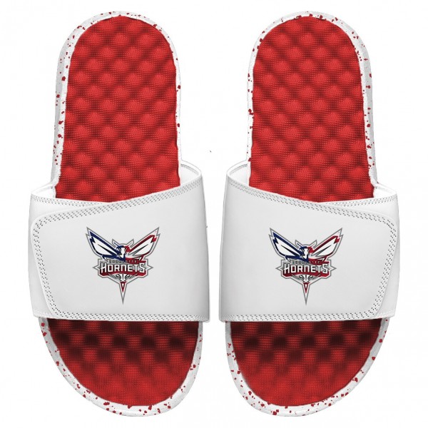Шлепки Charlotte Hornets ISlide Americana - Red/White