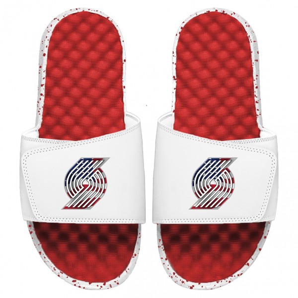 Шлепки Portland Trail Blazers ISlide Americana - Red/White