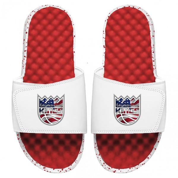 Шлепки Sacramento Kings ISlide Americana - Red/White