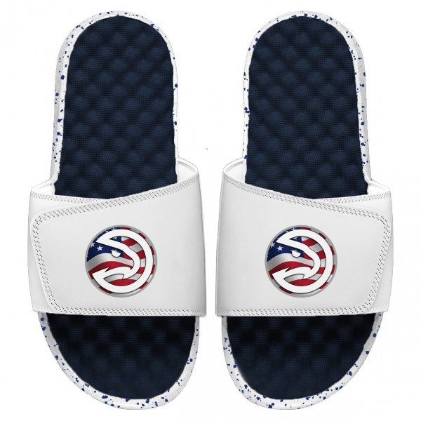 Шлепки Atlanta Hawks ISlide Youth Americana - Navy/White