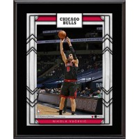 Chicago Bulls Nikola Vucevic Authentic Framed 10.5 x 13 Sublimated Player Plaque