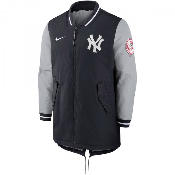 Кофта на молнии New York Yankees Nike Dugout Performance - Navy