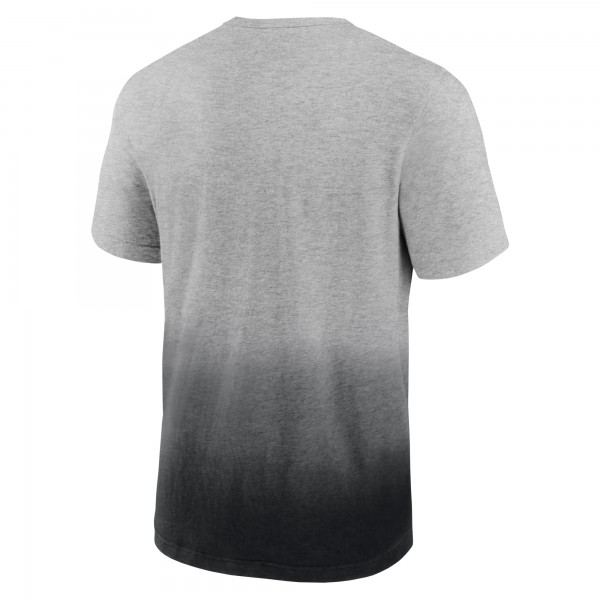 Футболка Los Angeles Lakers Board Crasher Dip-Dye - Heathered Gray/Black