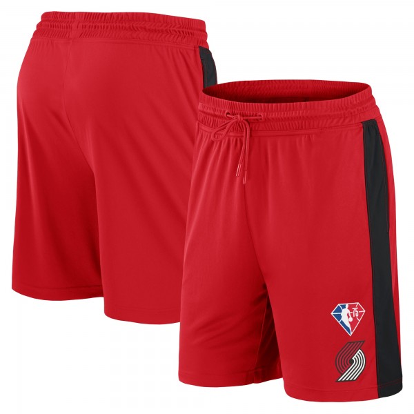 Шорты Portland Trail Blazers 75th Anniversary - Red - спортивная одежда НБА