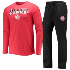 Пижама Atlanta Hawks Concepts Sport - Black/Red