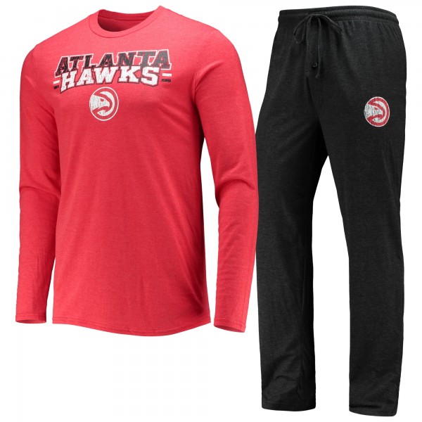 Пижама Atlanta Hawks Concepts Sport - Black/Red