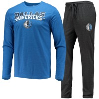 Пижама Dallas Mavericks Concepts Sport - Black/Blue