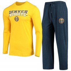 Пижама Denver Nuggets Concepts Sport - Gold/Navy