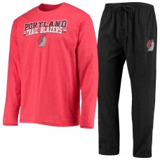 Пижама Portland Trail Blazers Concepts Sport - Black/Red