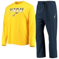 Пижама Utah Jazz Concepts Sport - Navy/Gold