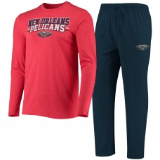 Пижама New Orleans Pelicans Concepts Sport - Navy/Red